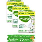 Molped Hijyenik Ped Pure & Soft Süper Eko 24'lü Normal x 3 Paket