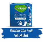 Molped İlk&Son Uzun 56 Adet Günlük Ped