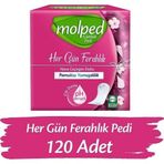 Molped İnce Günlük Ped Parfümsüz (120 Adet)
