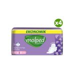 Molped Kalın Hijyenik Ped Uzun Ekonomik 16'lı x 4 Paket