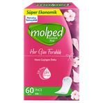 Molped Lıght Günlük Ped Üçüz Normal 60Lı (6'Li Paket)