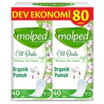Molped Pure & Soft Dev Ekonomi İnce Günlük Ped Paketi 80'li