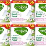 Molped Pure Soft Hijyenik Ped Mega Uzun 216 Adet