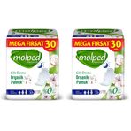Molped Pure&Soft Ultra Hijyenik Ped Gece Mega Fırsat 30 Adet (2 paketi)