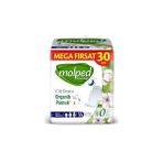 Molped Pure&Soft Ultra Hijyenik Ped Gece Mega Fırsat 30 Adet Cilt Dostu Organik Pamuk