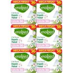 Molped Pure&Soft Uzun Hijyenik Ped 216 Adet Cilt Dostu Organik Pamuk Mega Pk