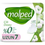 Molped Pure&Soft Uzun Hijyenik Ped 7 Adet Yumuşaklık ve Cilt Dostu Özellikler