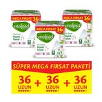 Molped Pure&soft Uzun Süper Mega Paket 108 Adet Hijyenik Ped