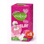 Molped Slay Günlük Ped 8 Paket 30 Adet Ped