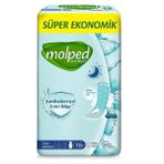 Molped Süper Ekonomik Gece Hijyenik Ped 16'lı