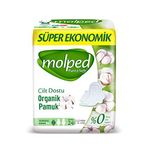 Molped Süper Ekonomik Pure & Soft Pamuklu Hijyenik Ped (1 x 24 Adet)