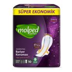 Molped Süper Ekonomik Süpernight Süper Gece 14x6 84 Adet Ped