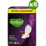 Molped Super Night Süper Gece 16'lı Hijyenik Ped