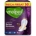 Molped Supernight Gece 4x30 Hijyenik Ped