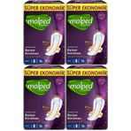 Molped Supernight Hijyenik Ped Gece Ekstra Uzun 16'Lı 4 Adet
