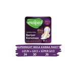 Molped Supernight Hijyenik Ped Karma Mega Fırsat Paketi 90 Adet