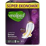 Molped Supernight Hijyenik Ped Super Gece Süper Ekonomik 14 Adet