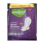 Molped Supernıght Mega 26 Lı Süper Gece 3d Bariyer Korumalı