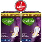 Molped Supernight Yoğun Günler & Gece (Gece) 16'lı 2 Adet Molped Super 16