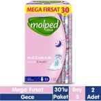 Molped Ultra Anatomik Mega Fırsat Gece 30x2 60 Adet Ped
