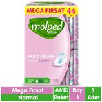 Molped Ultra Anatomik Mega Fırsat Normal 44x3 132 Adet Ped