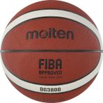 Molten B7G3800 7 No FIBA Onaylı Turuncu Basketbol Topu Dayanıklı PU Deri ile Yüksek Performans - 7 Numara