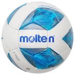 Molten Mat Sentetik Deri El Dikişli Futbol Topu F5A1710 - 5 - Beyaz - Mavi