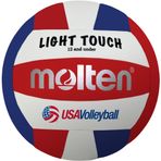 Molten MS2403 Hafif Voleybol - Kırmızı/Beyaz/Mavi - 1 Adet
