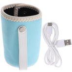 MOLUCKFU Termos Bardak Takımı Su Şişesi ısıtıcısı Biberon Usb Süt ısıtıcısı Bebek Sütü ısıtıcı Seyahat Için Taşınabilir Su ısıtıcısı Usb Şişe Seyahat Şişe ısıtıcısı Taşınabilir Şişe Pp