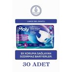 Moly Bel Bantlı Large 30 Adet Hasta Bezi
