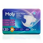 Moly Bel Bantlı Medium 120 Adet Hasta Bezi