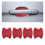 Moly Magnolia 4 ADET Araba Kapı Kolu Bardak Çıkartmaları, Karbon Fiber 3D Otomatik Kase Çizilmez Koruyucu Filmler, Araç Kapısı Boya Koruma Kapağı Koruması, Araç Aksesuarları Kamyon, SUV, Van için Evrensel Araç