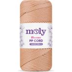 Moly Pp Cord Polyester Makrome No:4 1,4mm 032-KOYU Bej Örgü Ipi 200 Gram