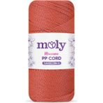Moly Pp Cord Polyester Makrome No:4 1,4mm 118-KIREMIT Örgü Ipi 200 Gram