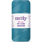 Moly Pp Cord Polyester Makrome No:4 1,4mm 238-PETROL Örgü Ipi 200 Gram