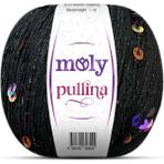 Moly Pullina Simli Pullu Örgü Ipi 50 gr 145 Metre 1 Adet - Color:02
