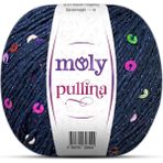 Moly Pullina Simli Pullu Örgü Ipi 50 gr 145 Metre 1 Adet - Color:05