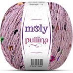 Moly Pullina Simli Pullu Örgü Ipi 50 gr 145 Metre 1 Adet - Color:18