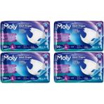 Moly Tekstil Yüzeyli Large Belbantlı 4x30 Adet Hasta Bezi