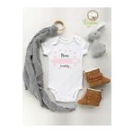 Mom Loading Desenli Organik Kısa Kol Çıtçıtlı Bebek Body 54818MOMLOADİNG, 3 Yaş