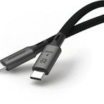 Momax DC31D Elite 100W Usb-C Usb3.2 Gen 2x2 20 Gbps Siyah Kablo