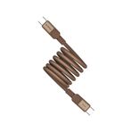Momax Dc60L2 Mag.Link 60W USB-C to USB-C Magnetic 1m Şarj Kablosu Çöl Titanyum