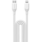 MOMAX DL53W 1-Link Flow CL USB-C to Lightning Kablo 1.2m White