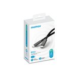 Momax Elite 100W Usb-C To C Usb 3.2 Gen 2X2 20 Gbps Kablo 1 M Siyah
