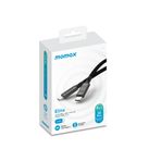 Momax Elite 100W Usb-C To C Usb3.2 Gen 2X2 20 Gbps Kablo 2 M Siyah