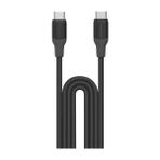 Momax Flow 1.2m 60W Usb-C To Usb-C Şarj Kablo - Siyah