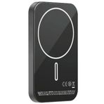 Momax Ip116D Q.Mag X 5000MAH Siyah Magsafe Wireless Powerbank