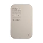 Momax Ip116E Q.Mag X 5000MAH Titanyum Magsafe Wireless Powerbank