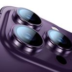 Momax iPhone 14 Pro /14 Pro Max Safir Hd Kamera Koruyucu Derin Mor