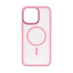 Momax iPhone 15 Pro Max Play Amour Magsafe Pembe Cep Telefonu Kılıfı